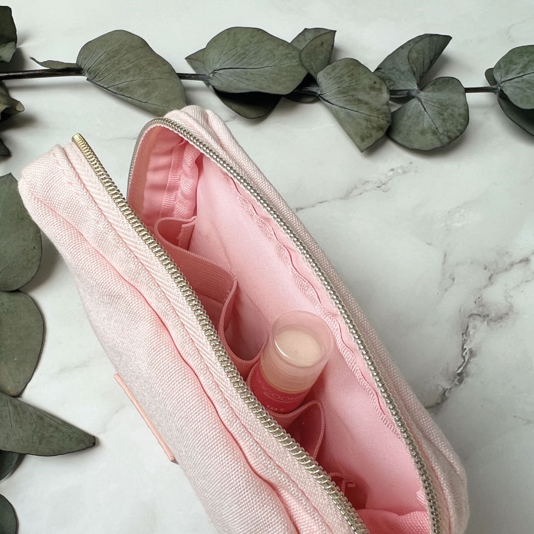 Trousse rose pour sac – Cosmétique Naturelle & Suisse – Cocooning b -  Cocooning biocosmetics