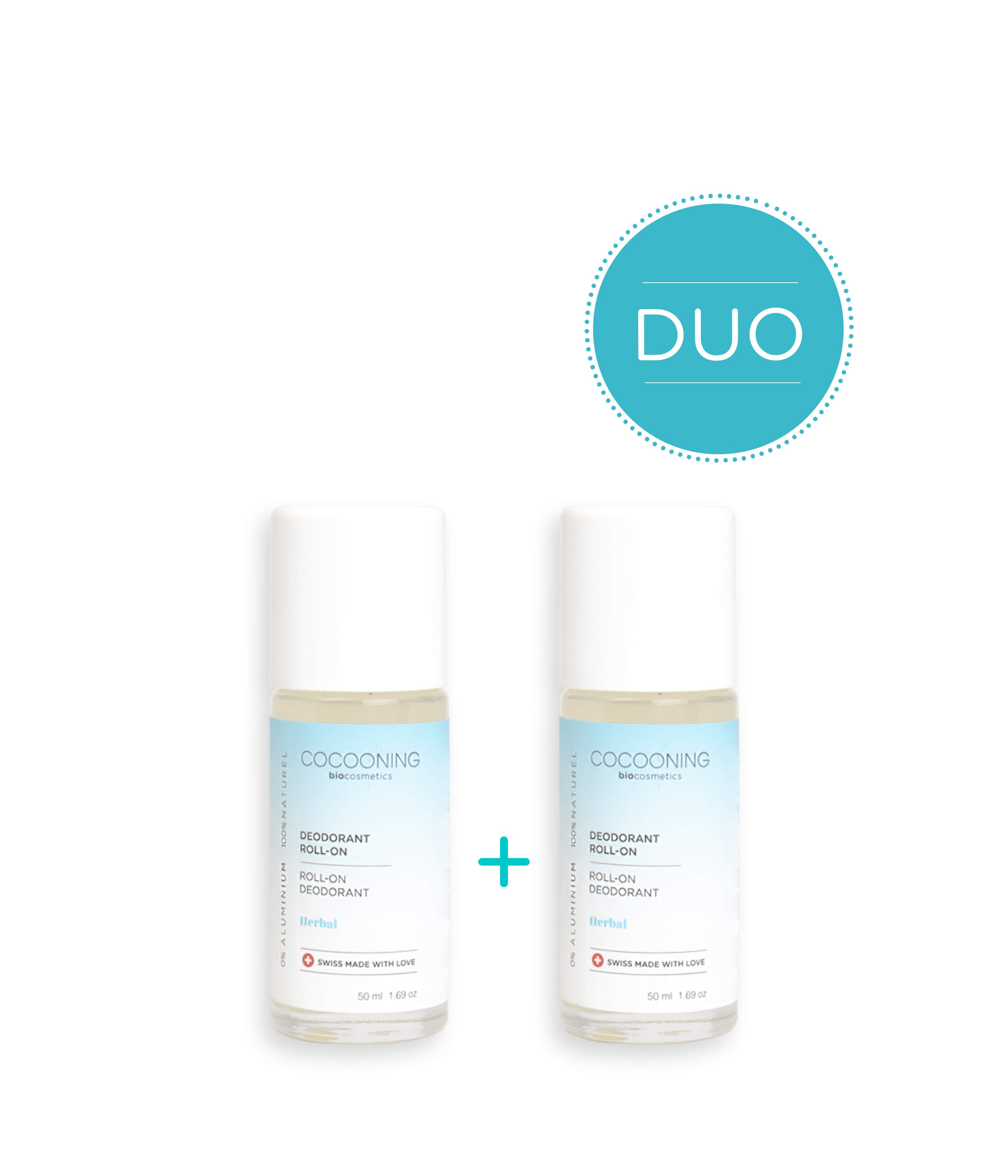 Duo deo 2 roll-on 2x 50ml