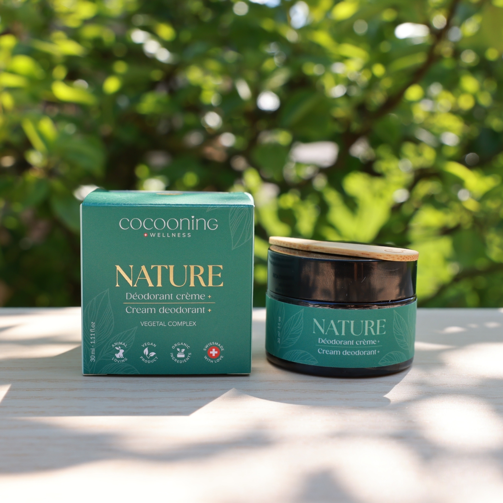Deodorant creme+ Nature
