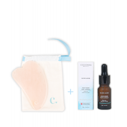 Duo Gua Sha + Elixir jaune Deluxe Duo Gua Sha + Elixir jaune Deluxe