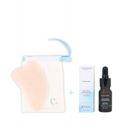 Duo Gua Sha + Elixir vert Deluxe Duo Gua Sha + Elixir vert Deluxe