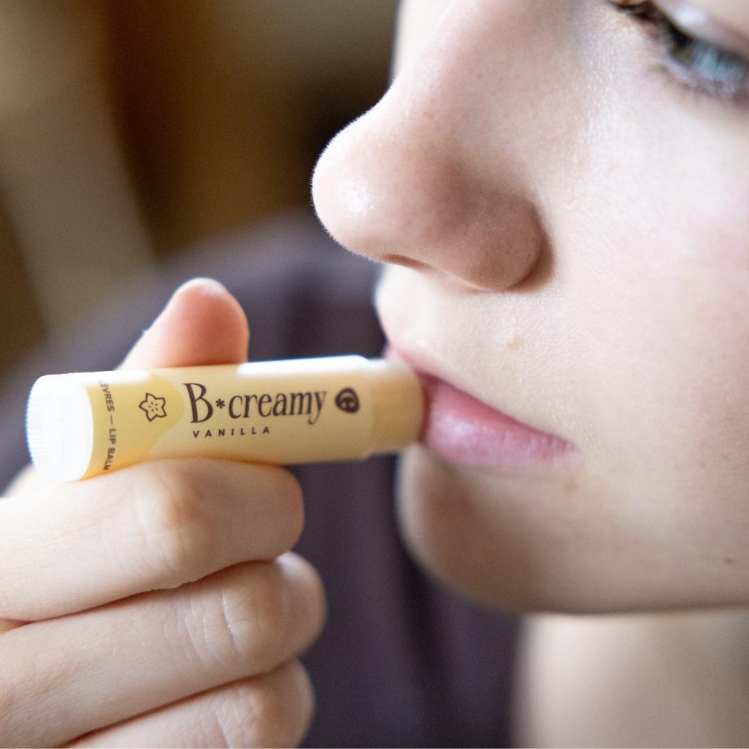 Baume à lèvres B-creamy offert
