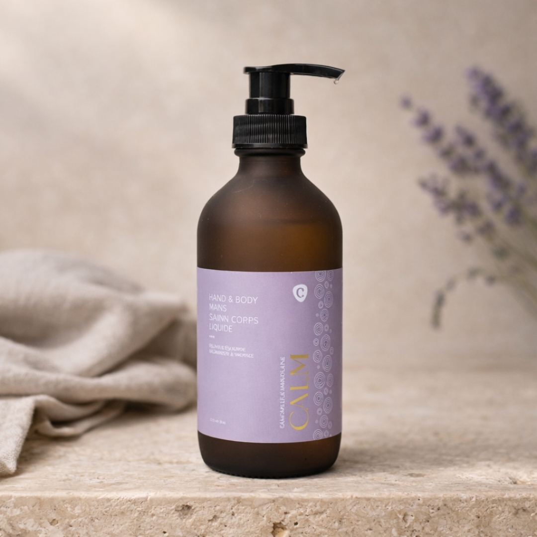 Savon liquide corps & mains...