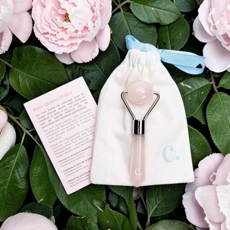 Rose quartz mini facial...