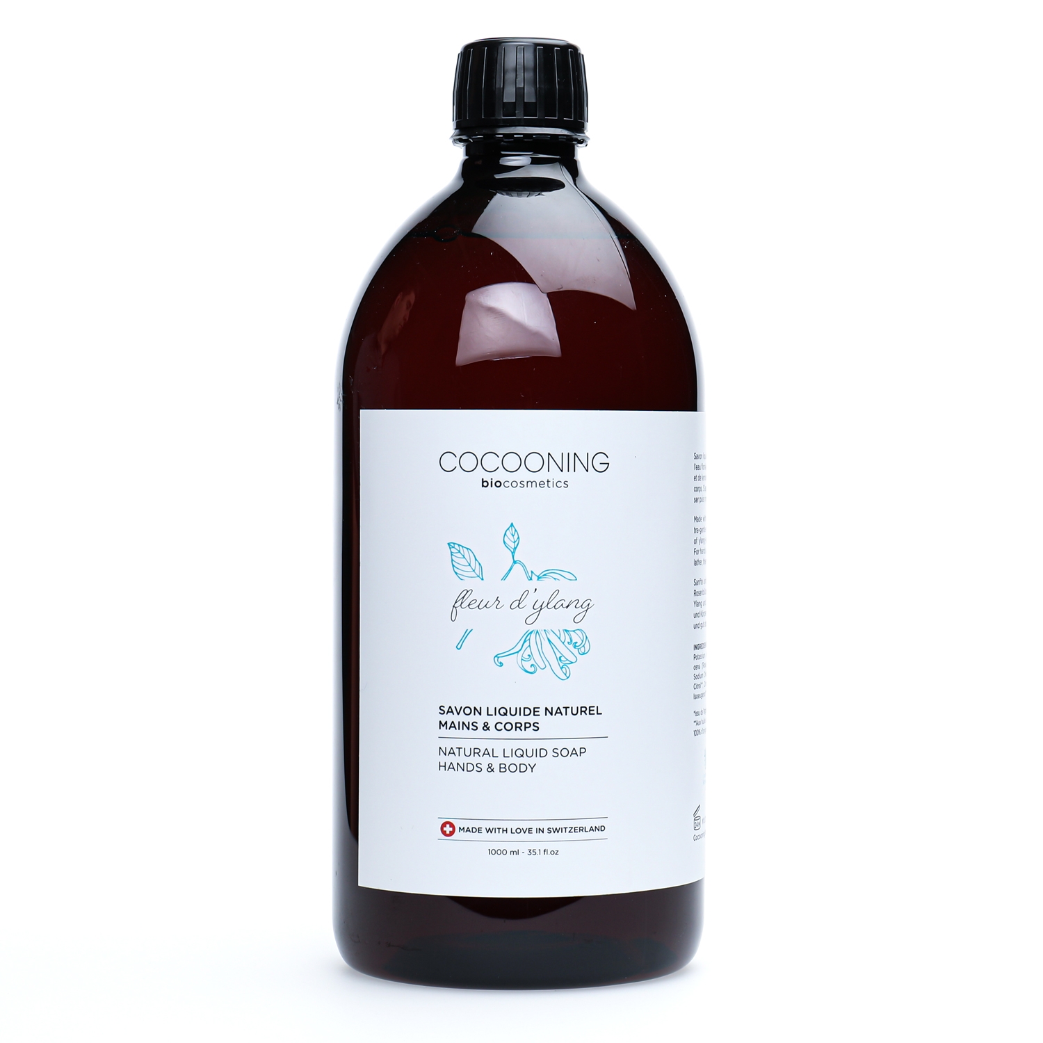Natural liquid soap Fleur...