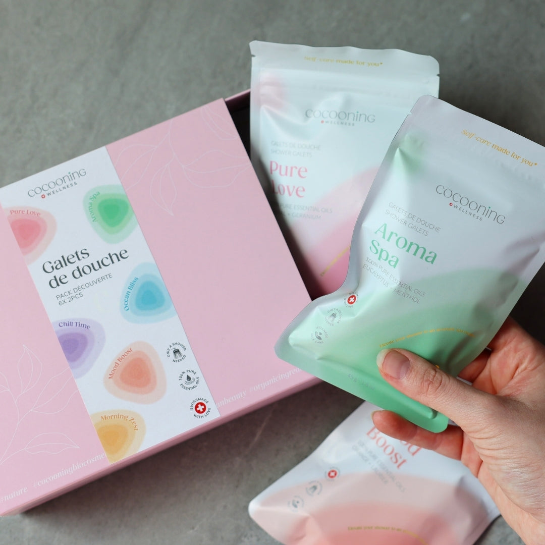 Coffret découverte - Galets de douche