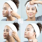 Gua sha en Quartz rose