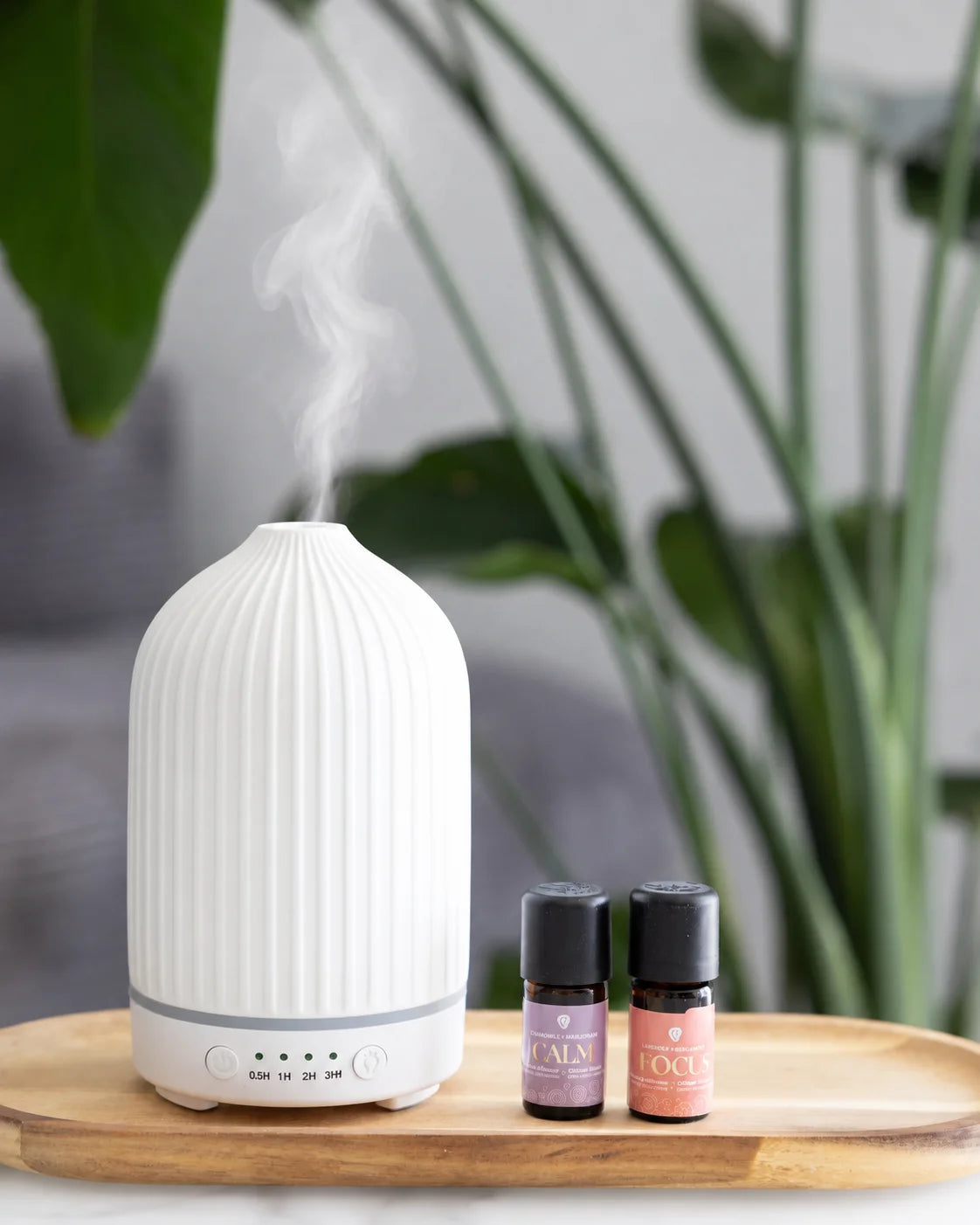Diffuseur d’huiles essentielles – Blanc