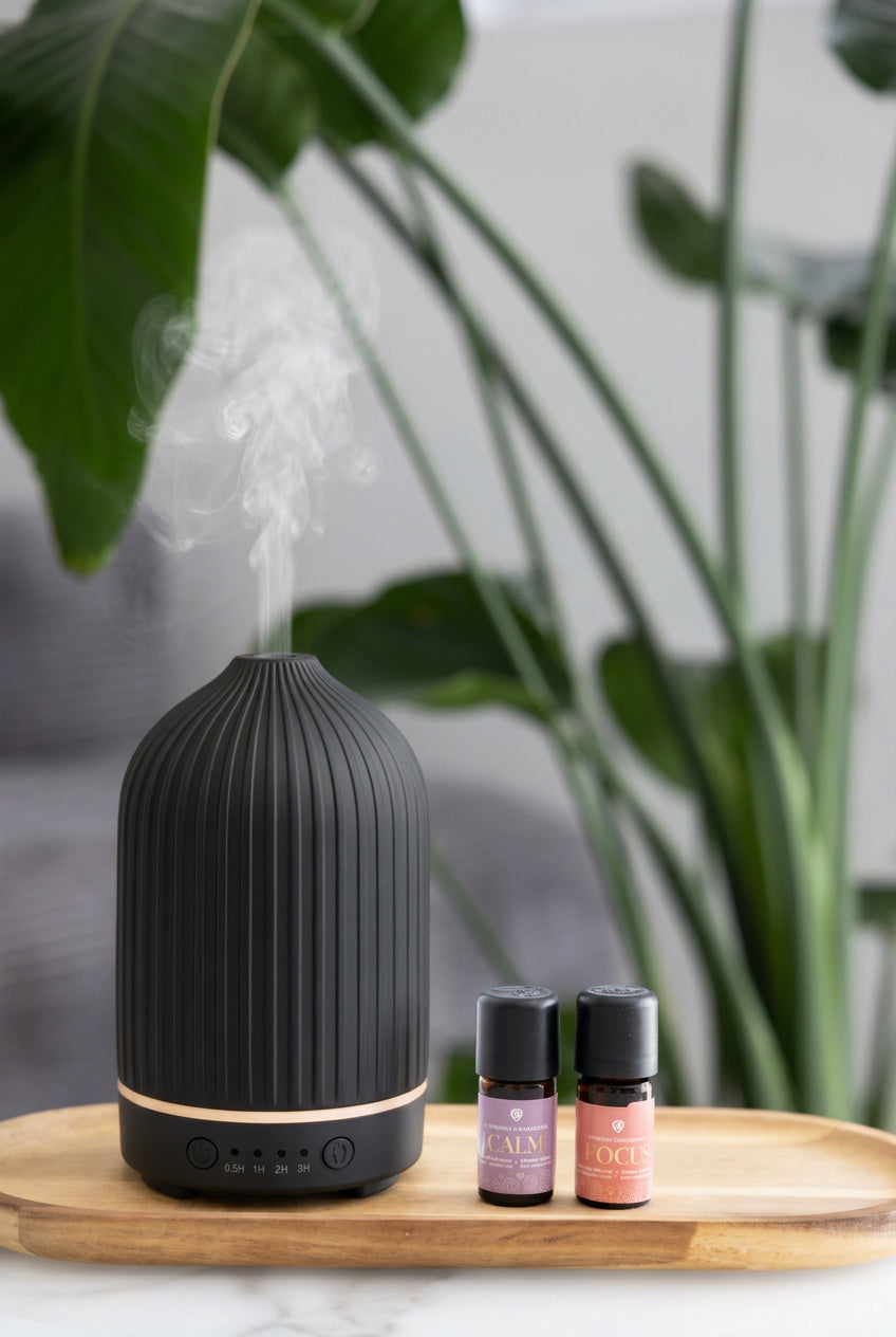 Diffuseur d’huiles essentielles – Noir
