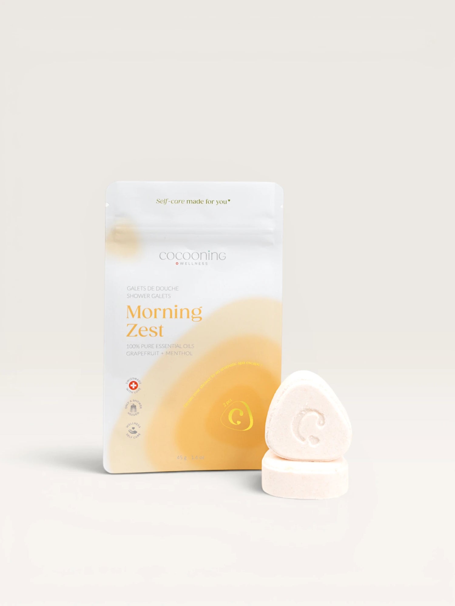 Sprudelnde Duschsteine MORNING ZEST