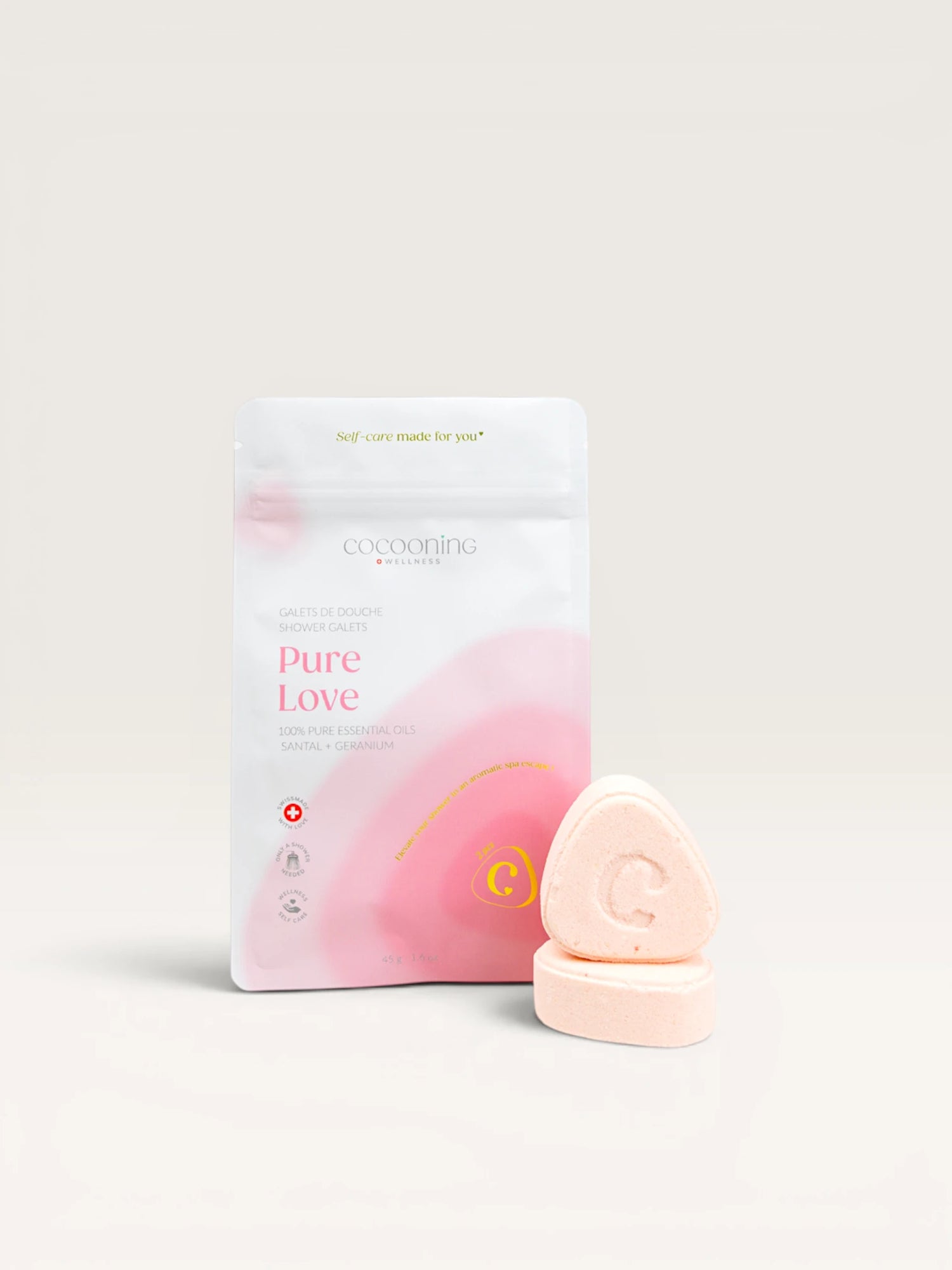 Brausetabletten für die Dusche PURE LOVE