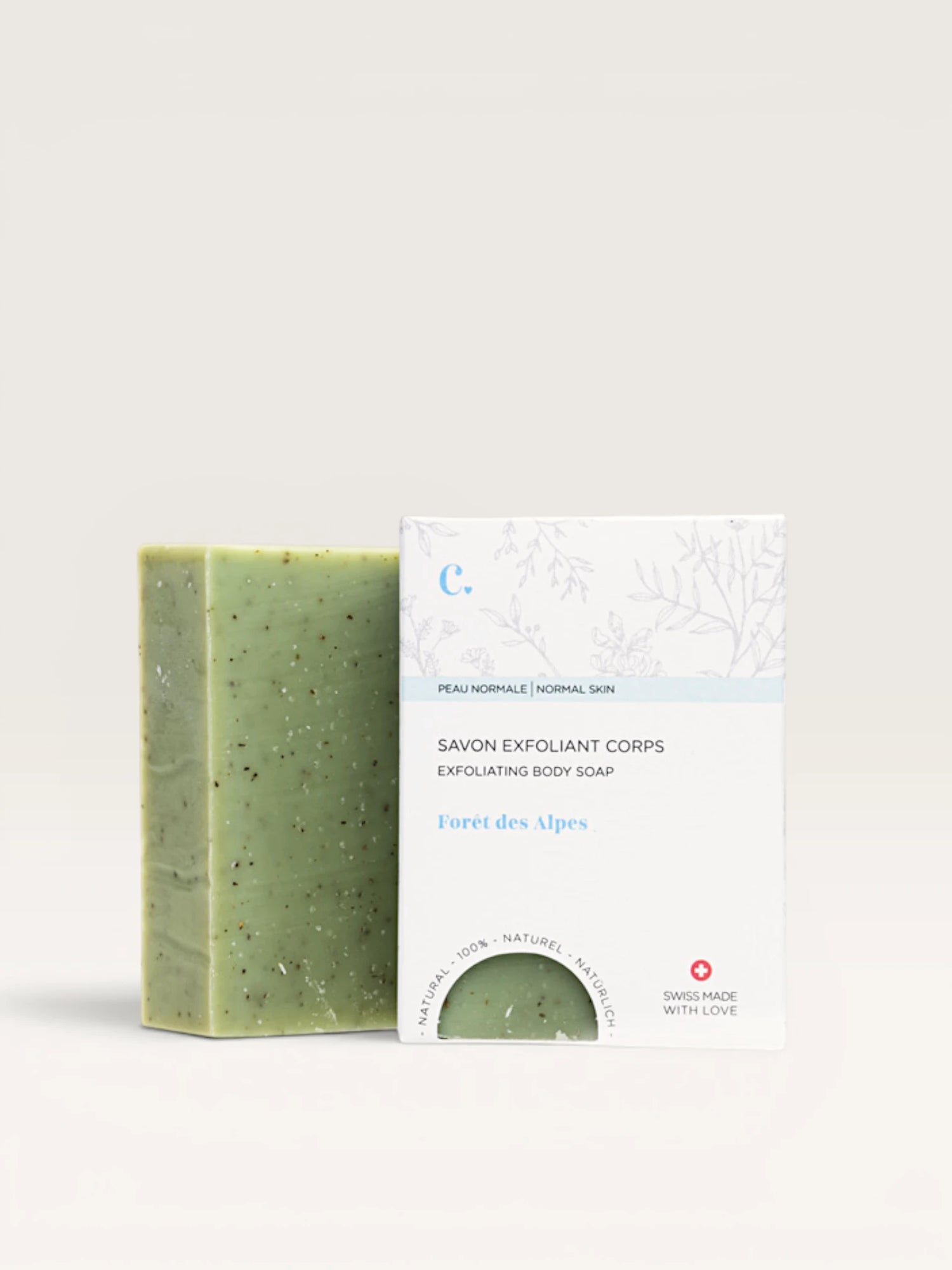Savon exfoliant Forêt des Alpes