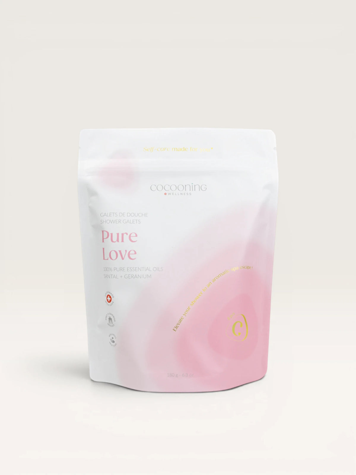 Galets de douche effervescents PURE LOVE – image produit 2