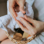 Gua sha en Quartz rose – image produit 3