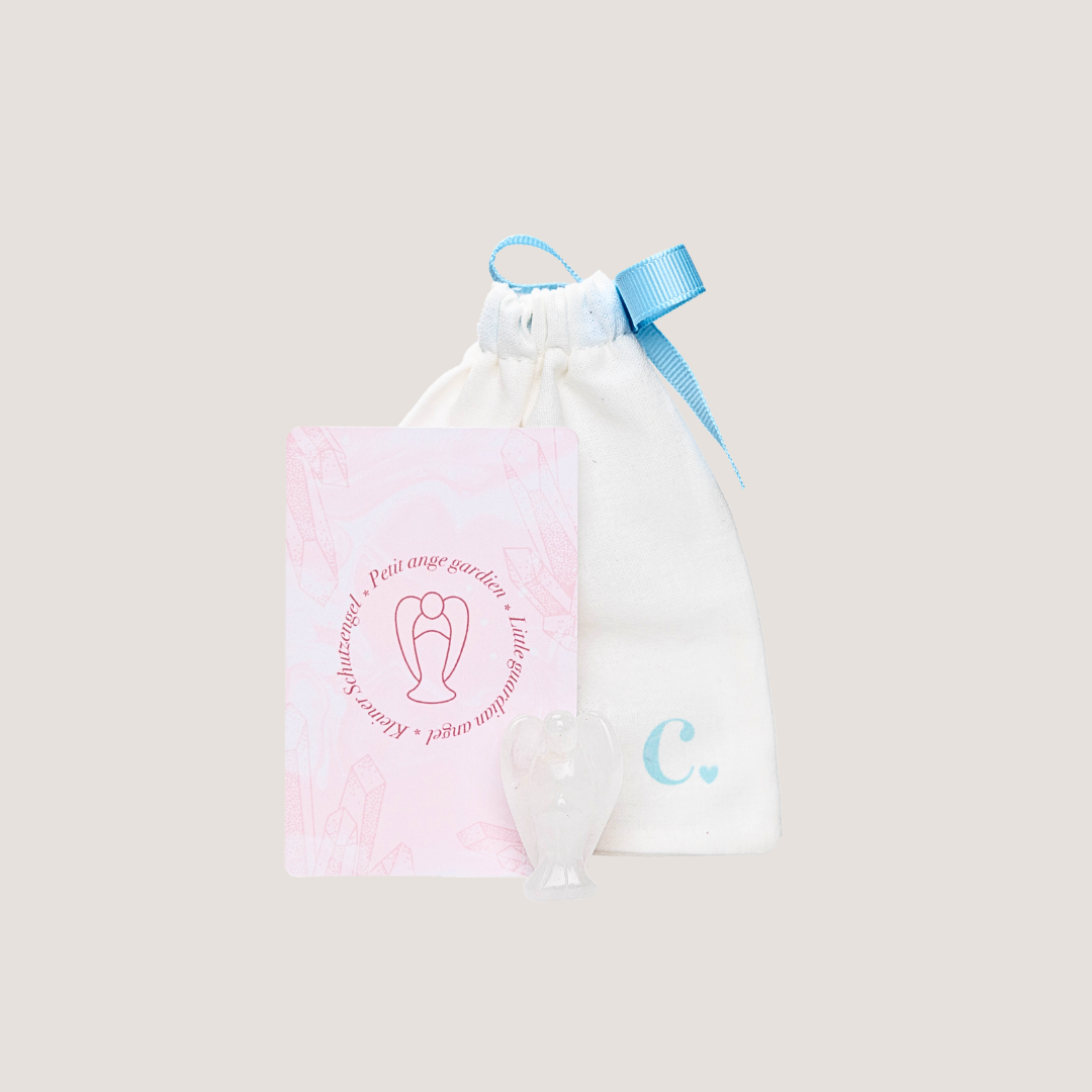 Petit ange en quartz blanc – image produit 2